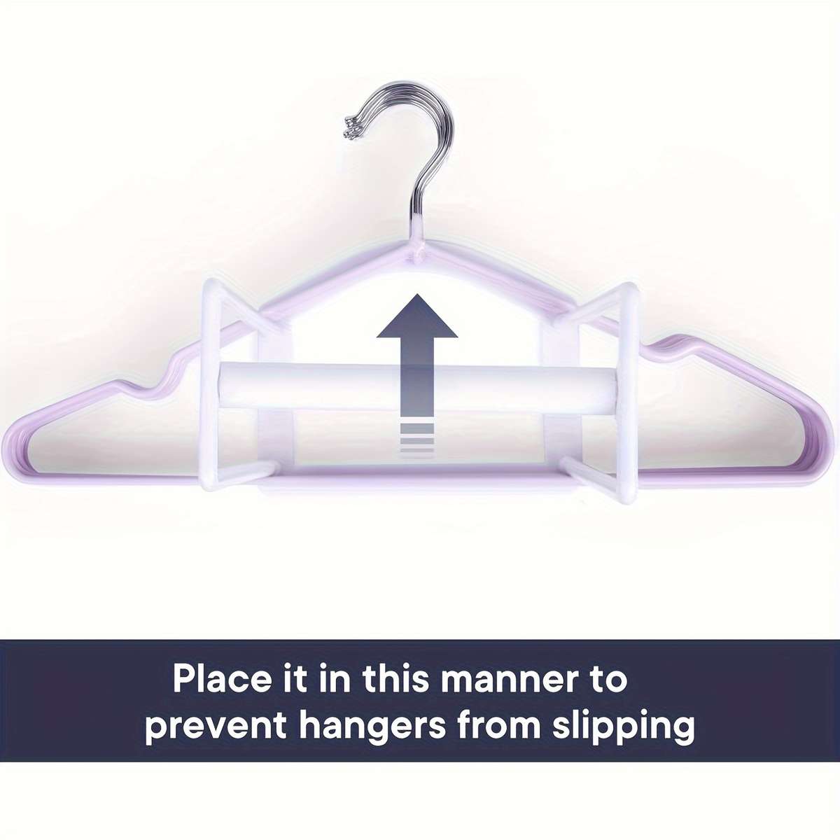 Metal Hanger Organizer Rack