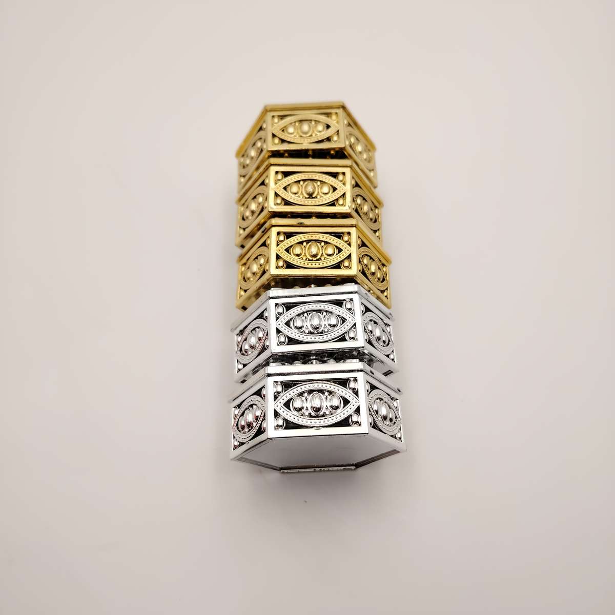 Contemporary Hexagonal Jewelry Box