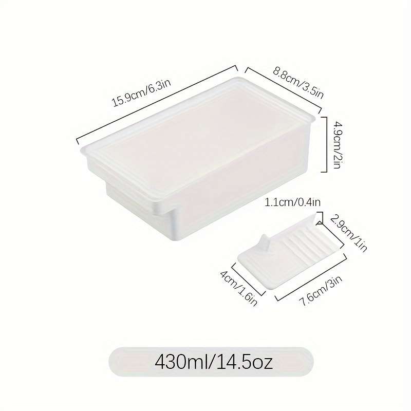 Versatile Butter Cheese Storage Box with Lid