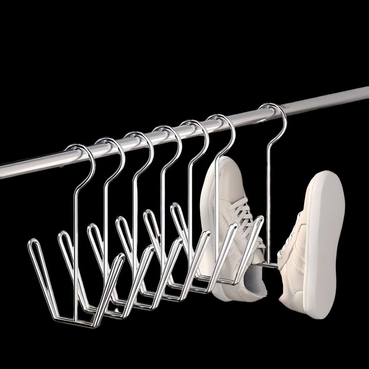 5pcs Stainless Steel Shoe Rack Drying Rack