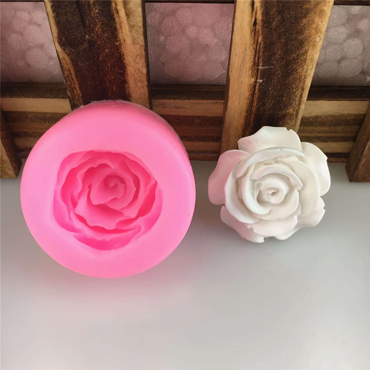 1pcs Rose Flowers Silicone Molds