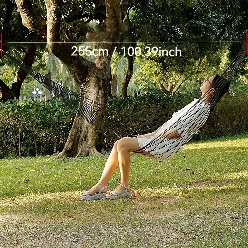 Ultra-Durable Nylon Mesh Hammock