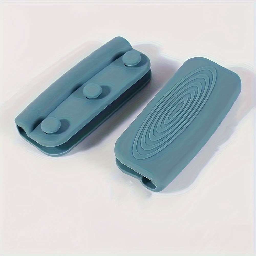 1Pair Of Silicone Handles Anti-scalding Non-slip