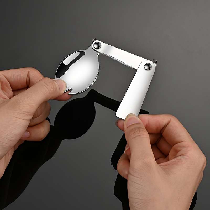 Folding Thickened 304 Stainless Steel Tableware