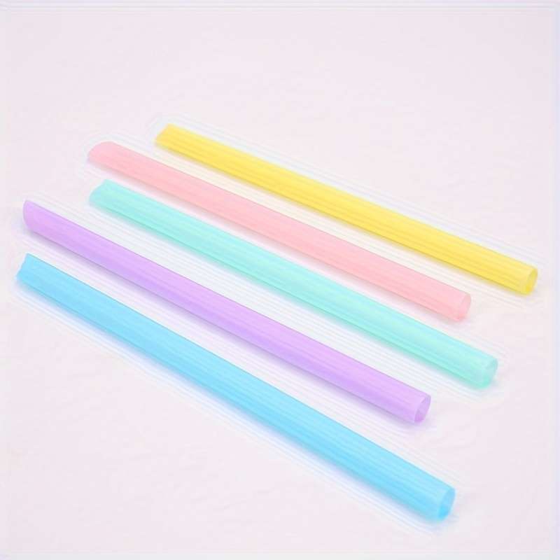 arge Drinking Straws Mixed Colors