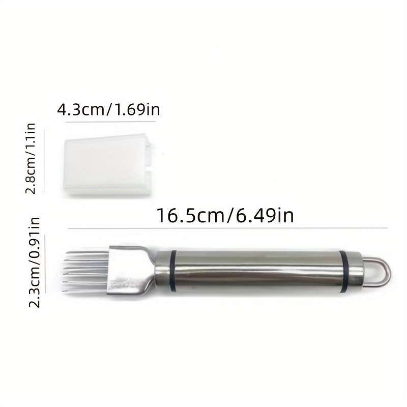 Versatile Stainless Steel Kitchen Grater - Perfect For Scallions