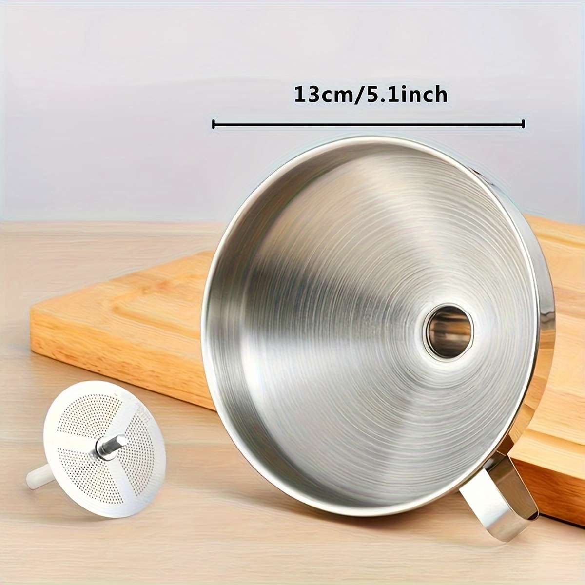 1pcStainless Steel Funnel