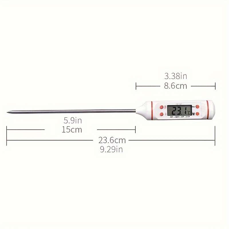 1pc Instant Read Digital Thermometer for BBQ