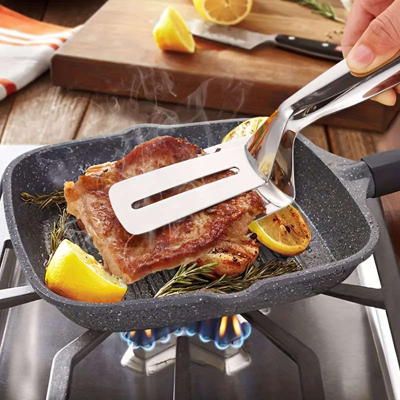 1pc Durable Stainless Steel Fish Spatula Clip