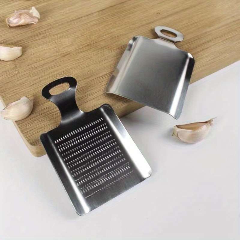 1 Stainless Steel Garlic Ginger Root Vegetable Grinder