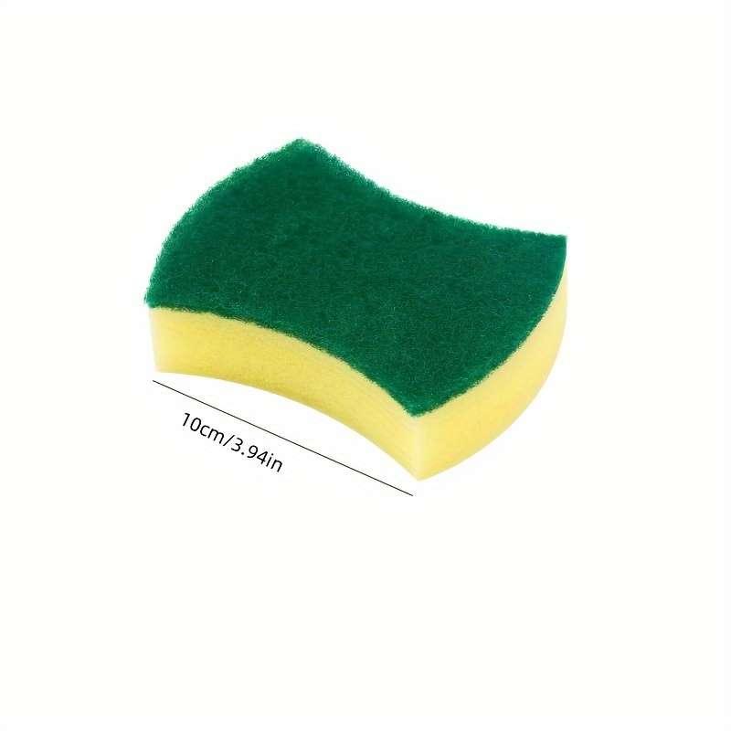 3pcs high quality double sided kitchen cleaning sponge