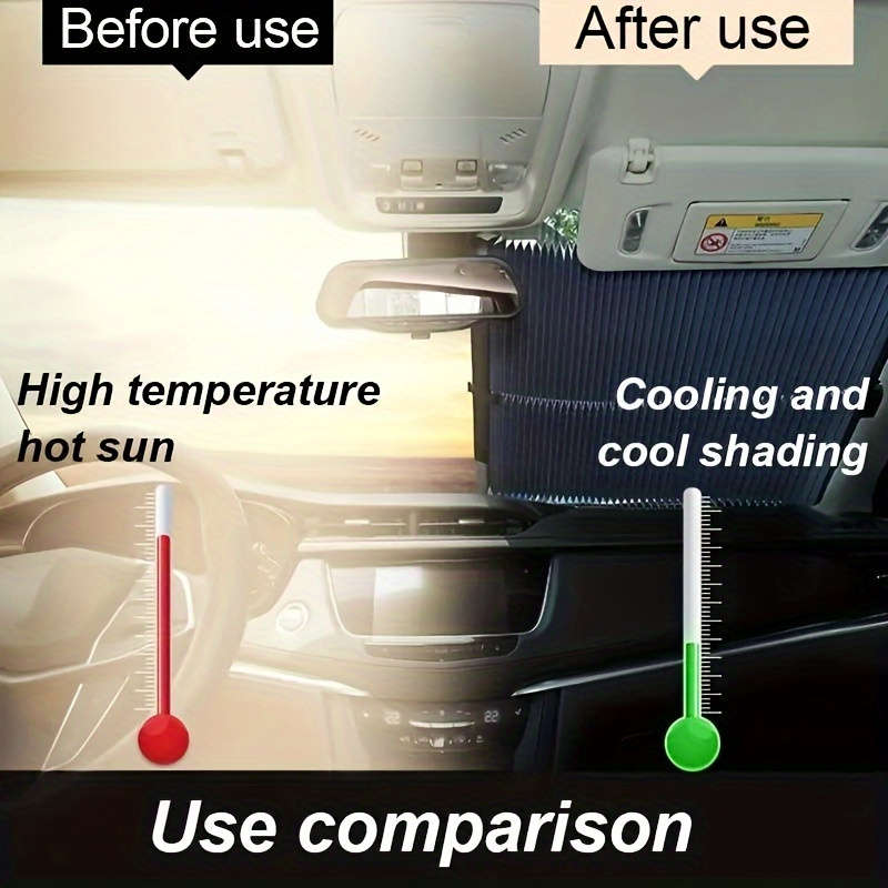 Premium Retractable Car Sunshade