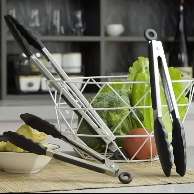 Stainless Steel Kitchen Tongs