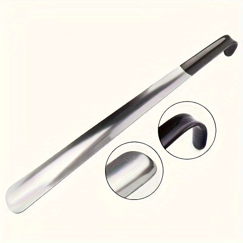 Steel Shoehorn with Long Handle