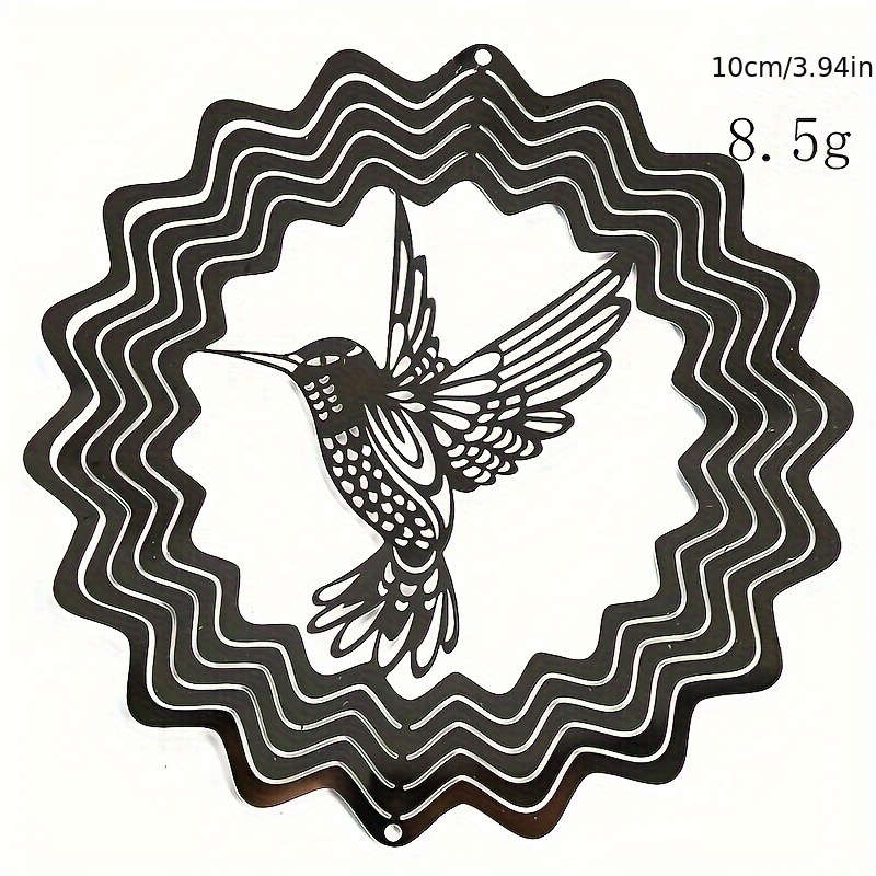 Art Deco Stainless Steel Wind Spinners