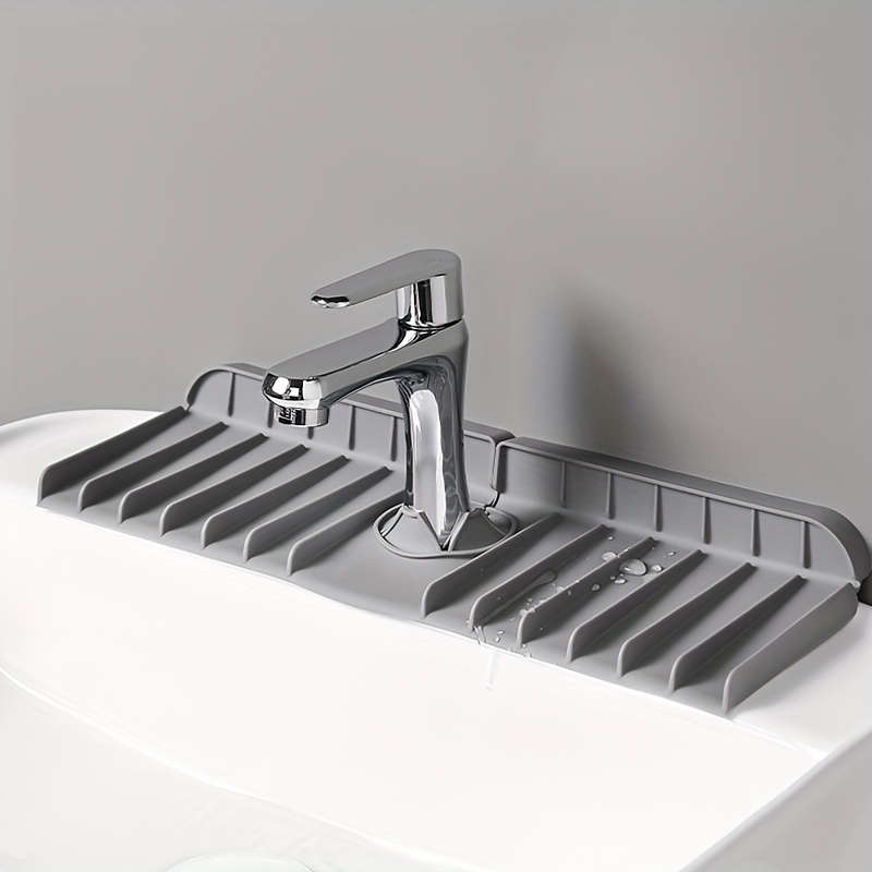 1pc Silicone Faucet Splash Guard -