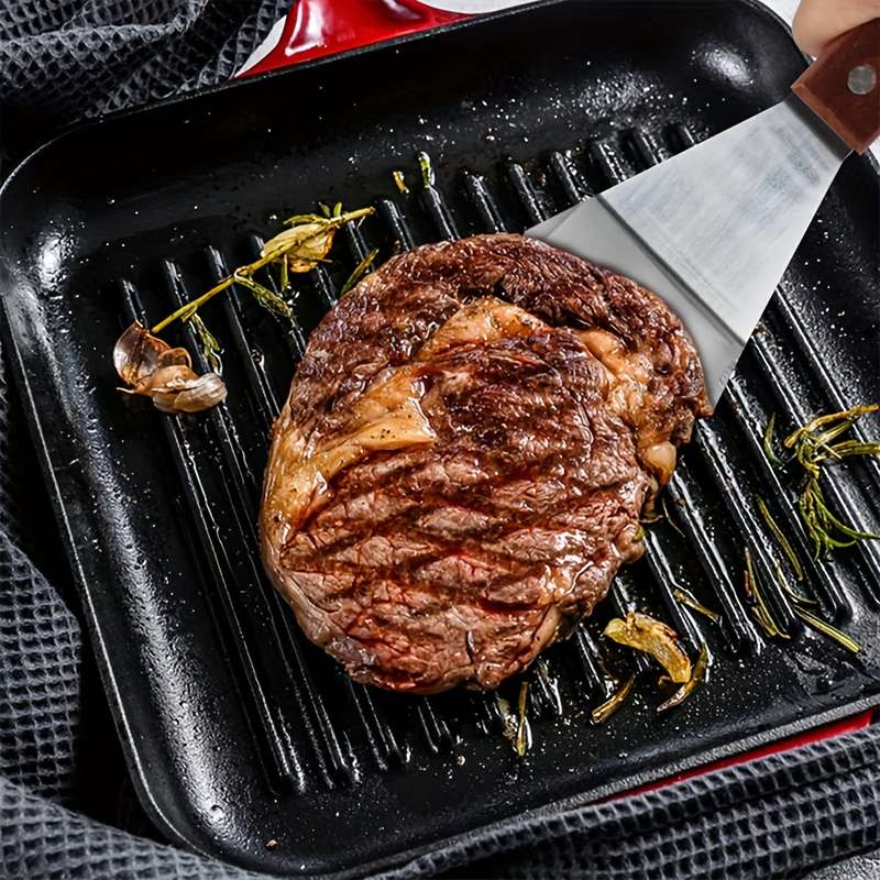 1pc Heat-Resistant Stainless Steel Spatula Set