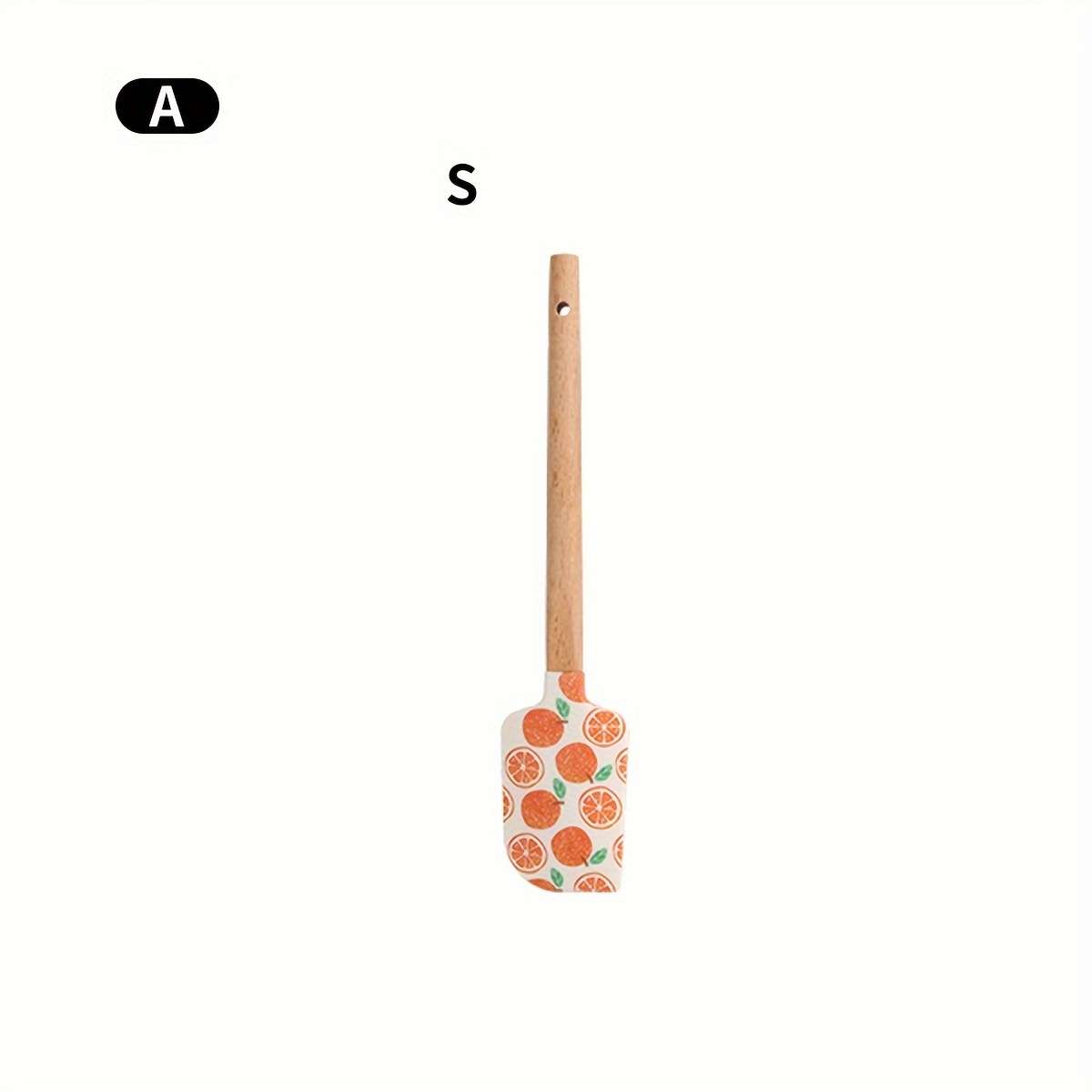Summer Fruit Pattern Silicone Spatula Set