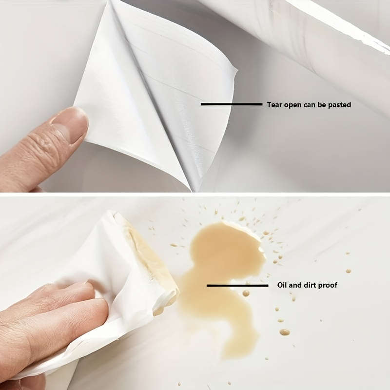 1pc Self-Adhesive Marble Wallpaper