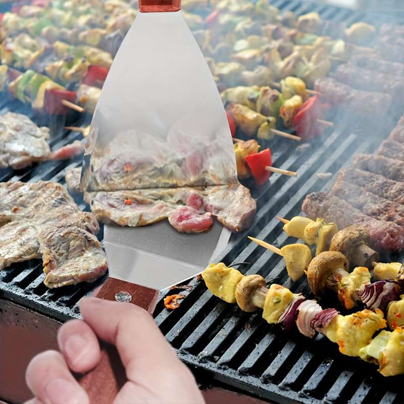 1pc Heat-Resistant Stainless Steel Spatula Set