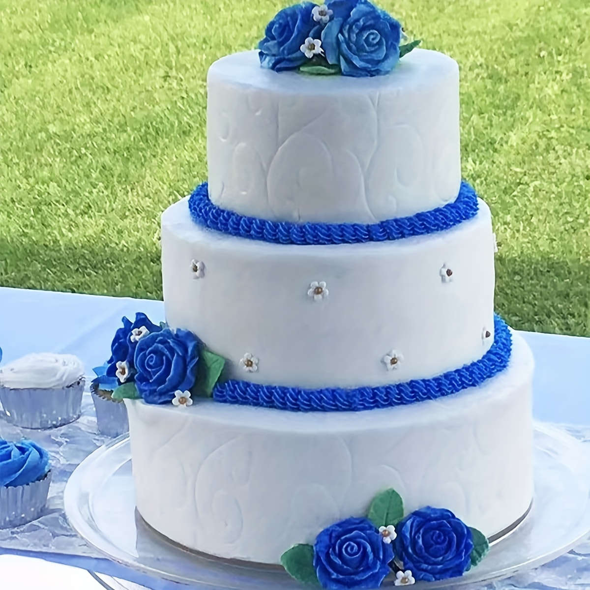 1pcs Rose Flowers Silicone Molds