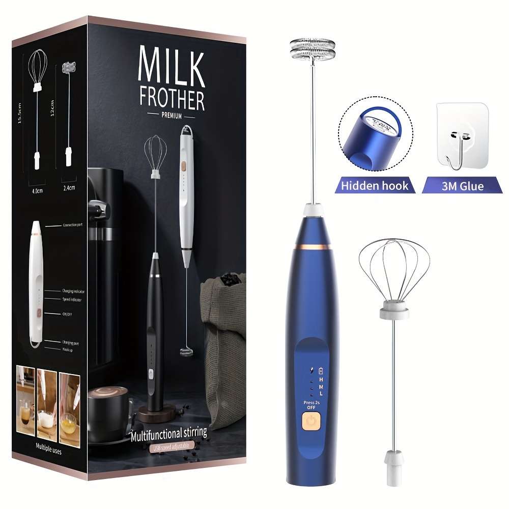 Electric Milk Frother Handheld