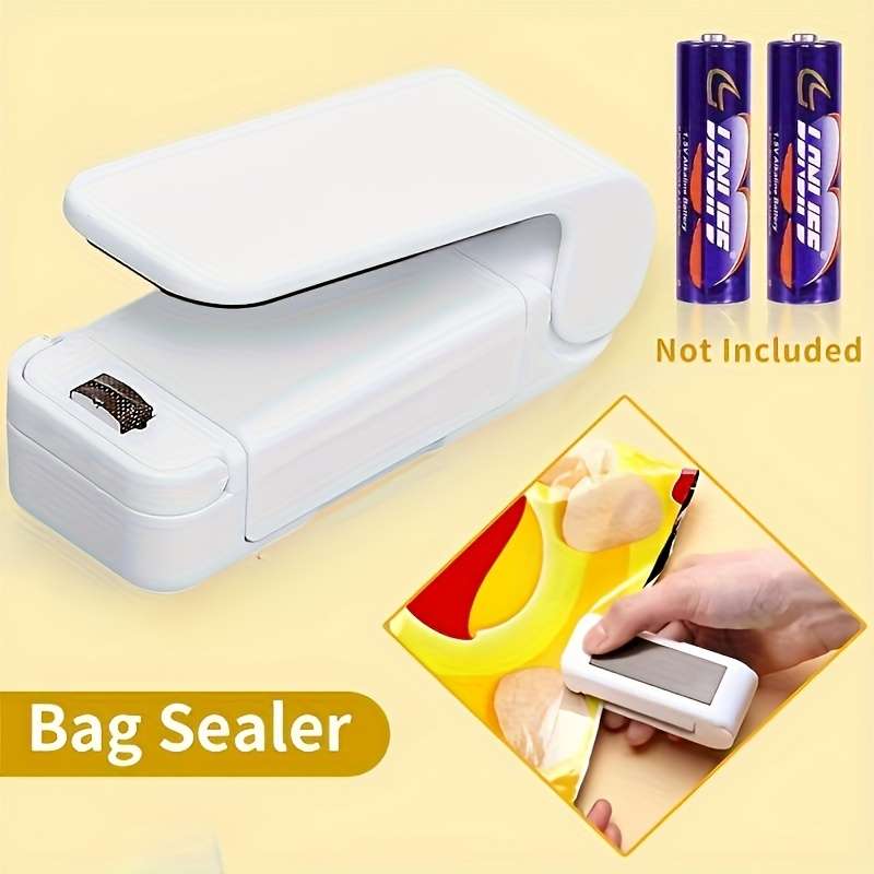 Compact Handheld Snack Bag Sealer Random Colors