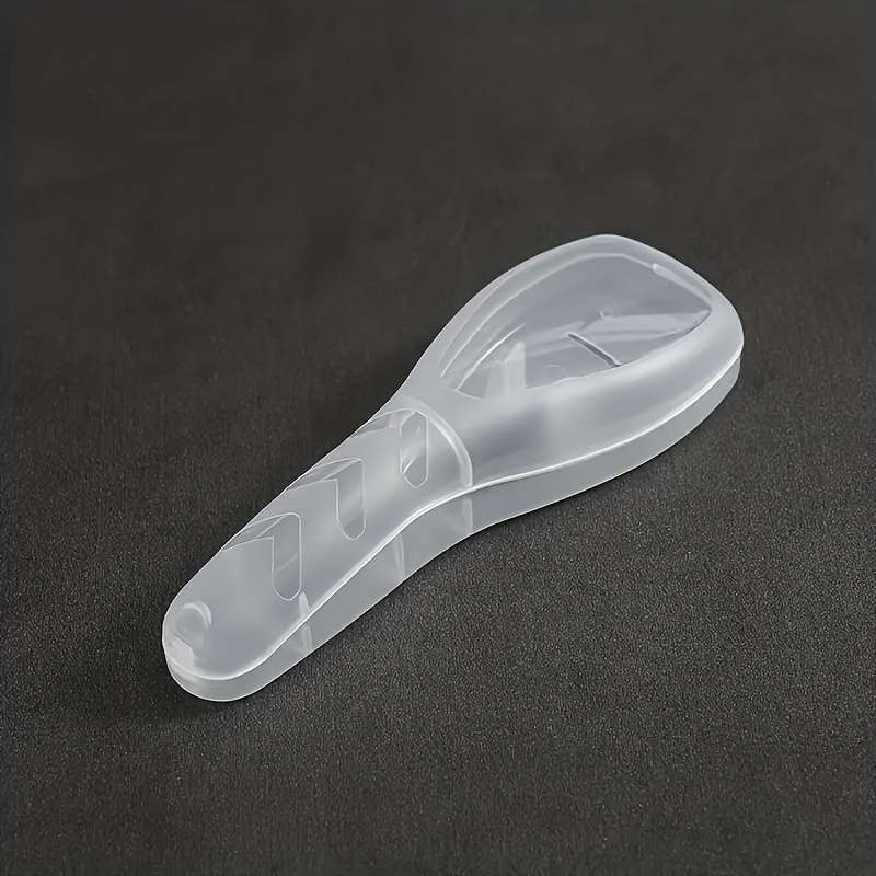 1pc Clear Travel Razor Case