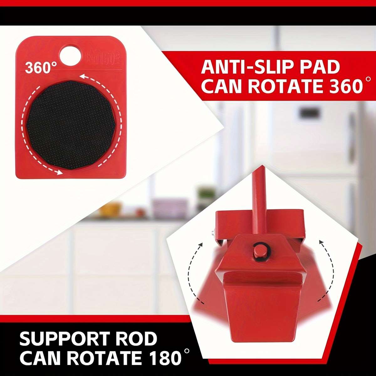 5pcs Heavy-Duty Furniture Moving System