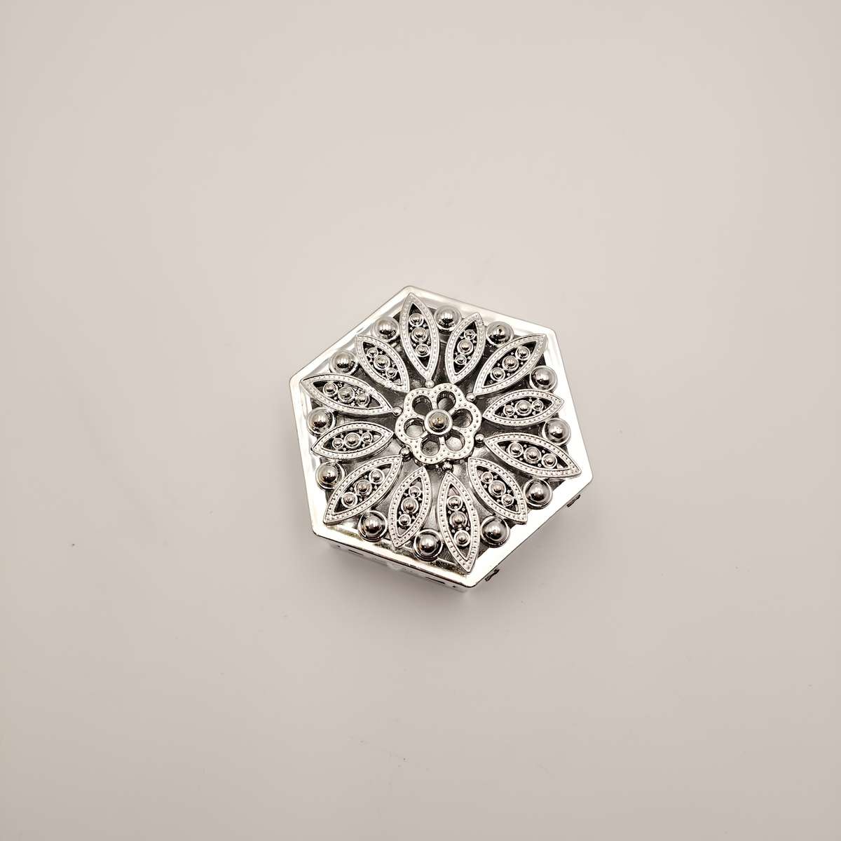 Contemporary Hexagonal Jewelry Box