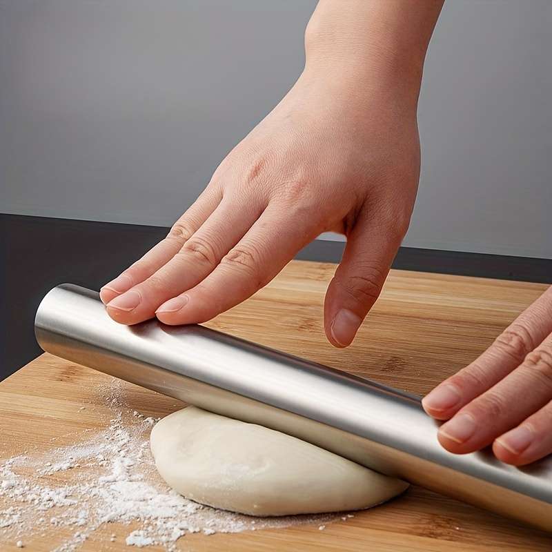 1pc Stainless Steel Rolling Pin