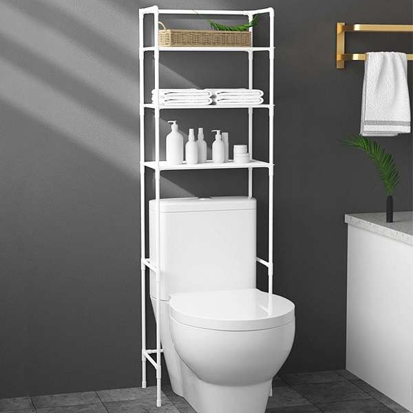 Home Portable Toilet Shelf 45cm x 25cm x 150cm