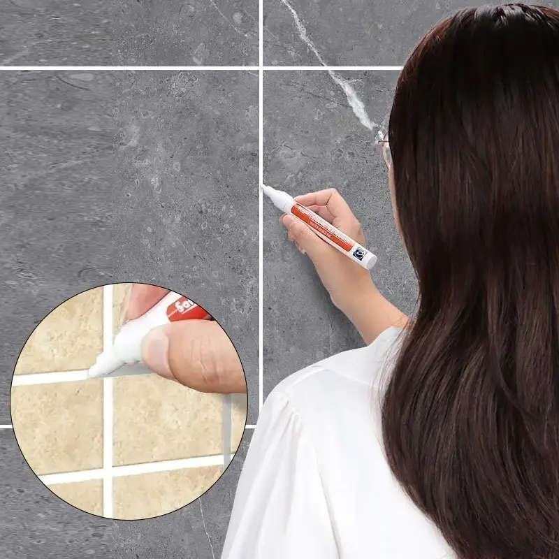 1pc Waterproof and Mildew Proof Tile Caulking Pen