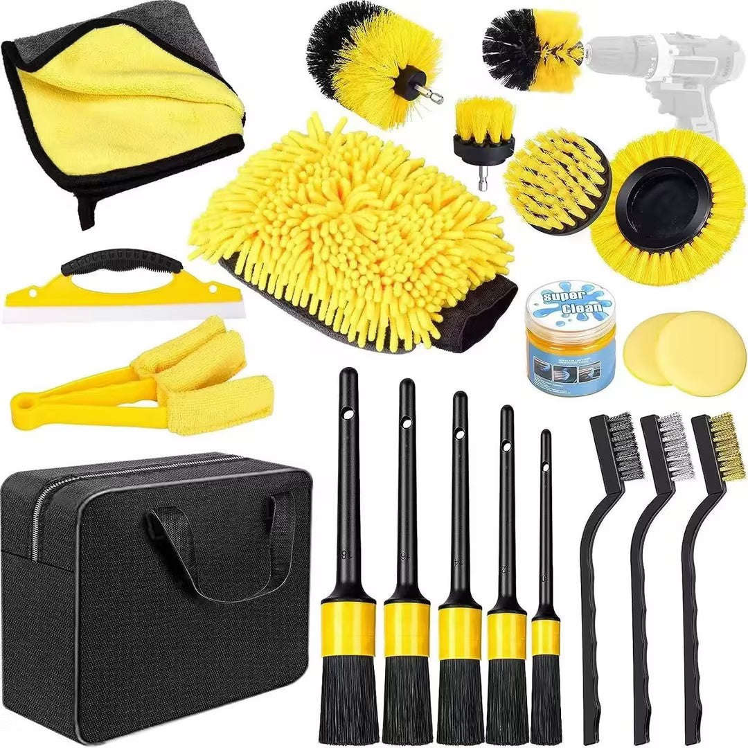 Multifunctional And Portable Car Cleaning Tool Kit