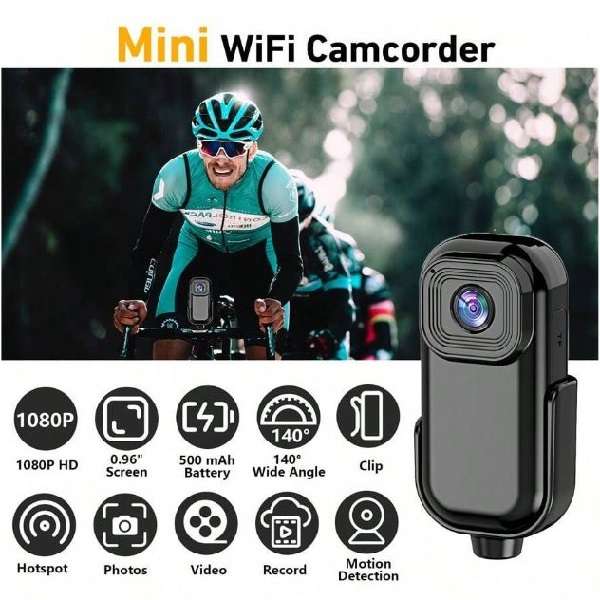 Ultra-Portable 1080P Full Hd Sports Camera