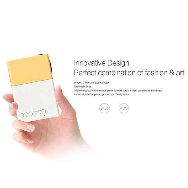 Mini Led Hd Projector Enables Portable Home Theater