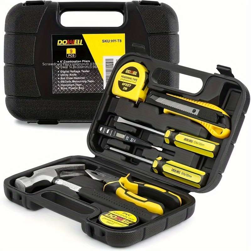 9-Piece Durable Household Tool Set