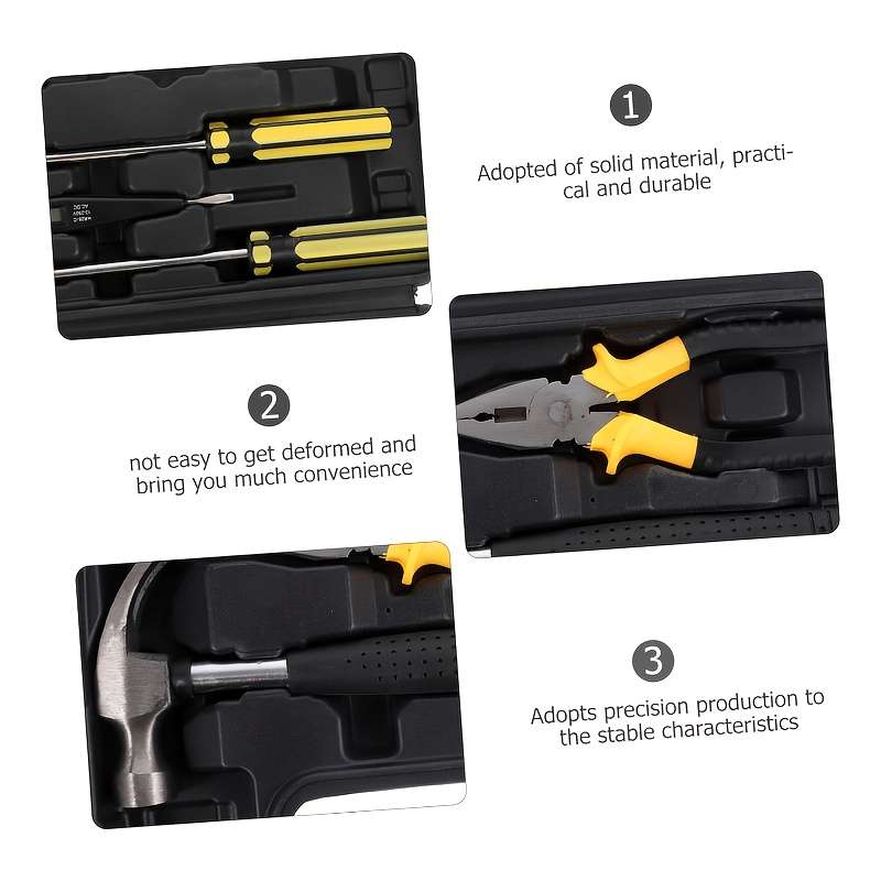 9-Piece Durable Household Tool Set