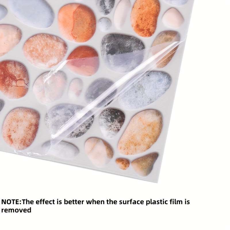 24 PCS Self-adhesive Marble Wall Stickers