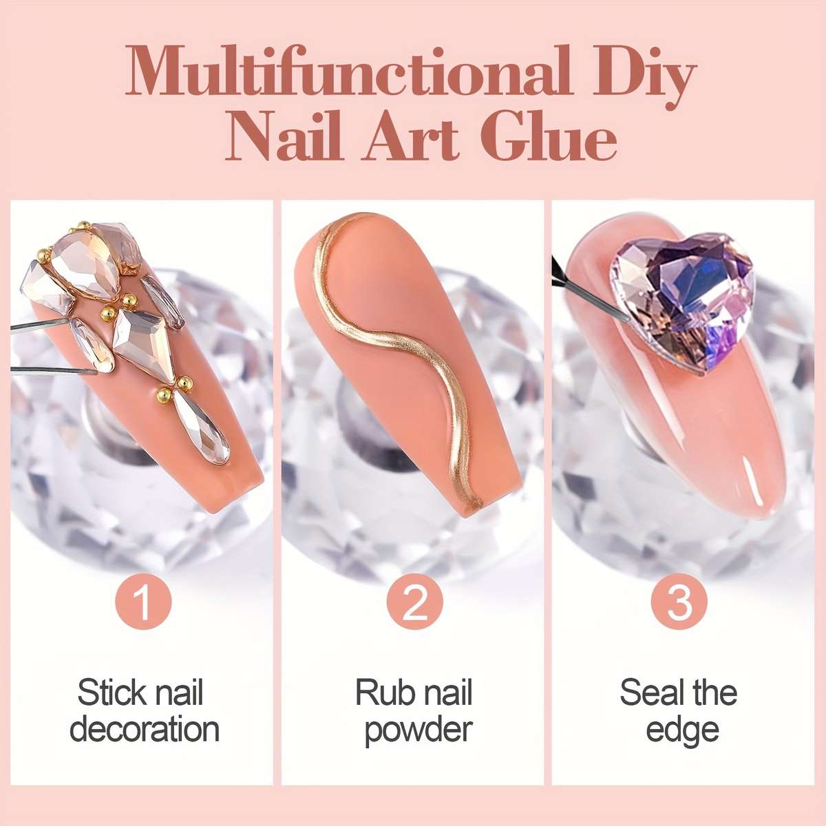10g Super Strong Rhinestone Nail Glue
