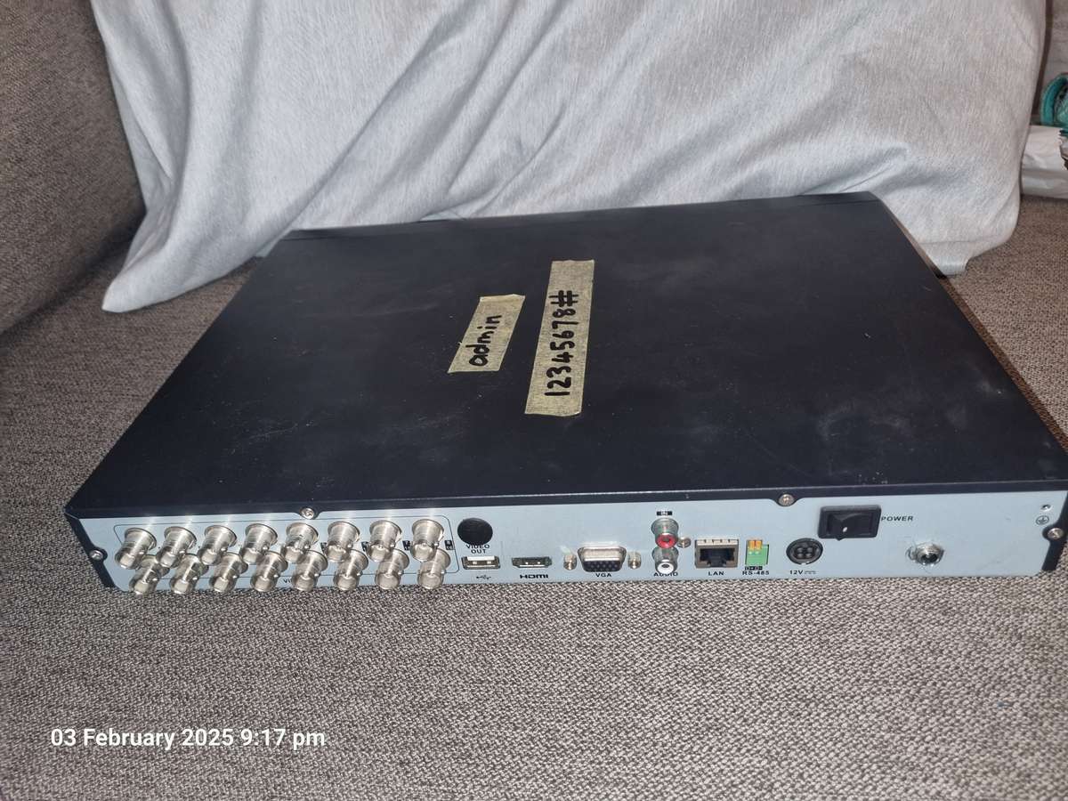 Hikvision 16-Channel 1080P TurboHD DVR with Audio - DS-7216HGHI-SH