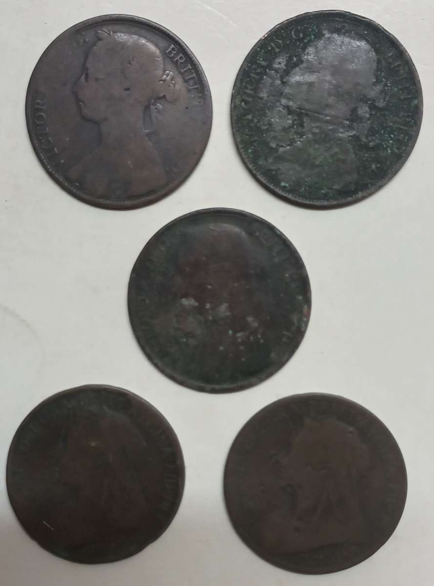 Great Britain  Old Penny lot