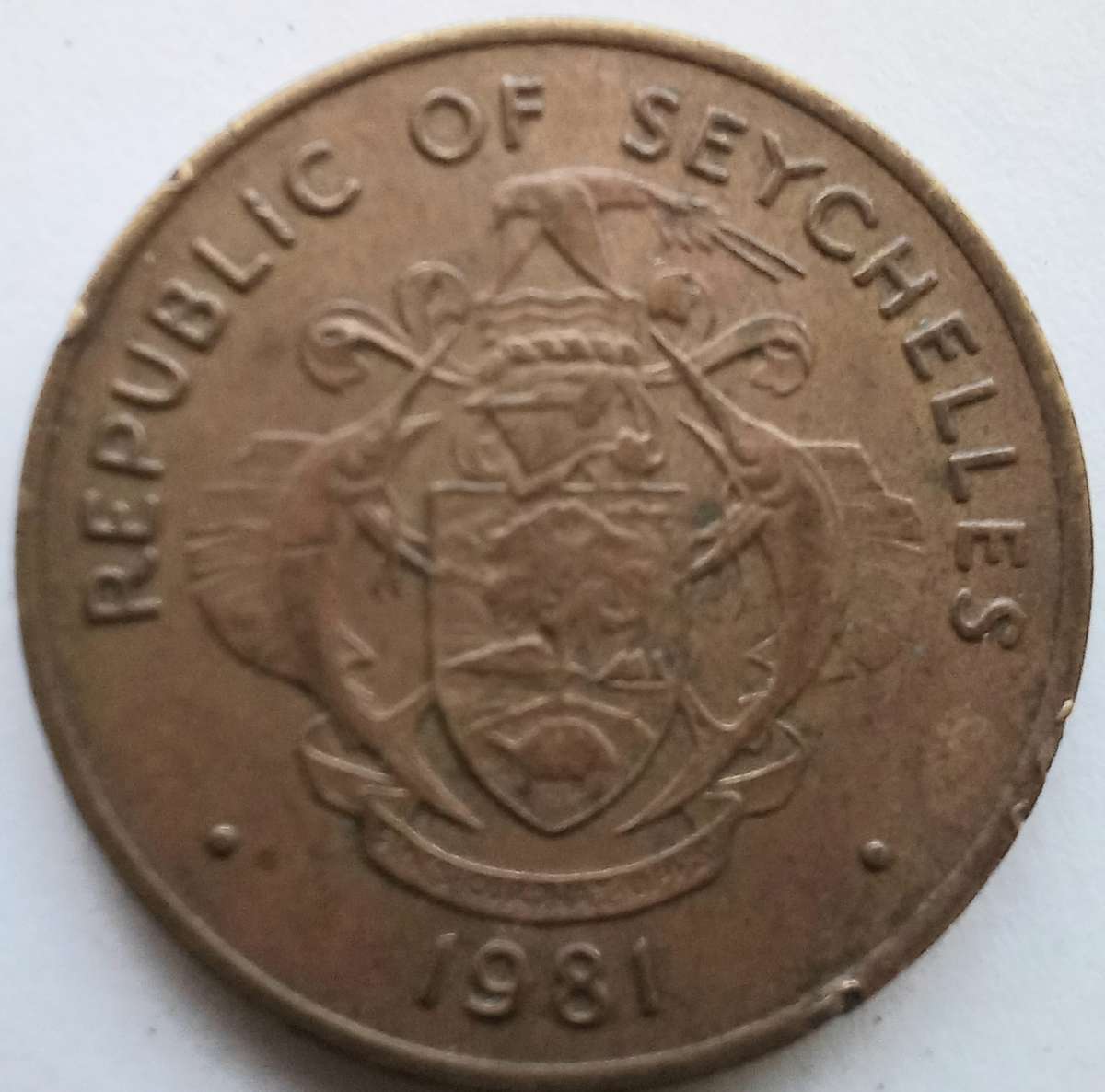 Seychelles 10 Cents 1981 World Food day
