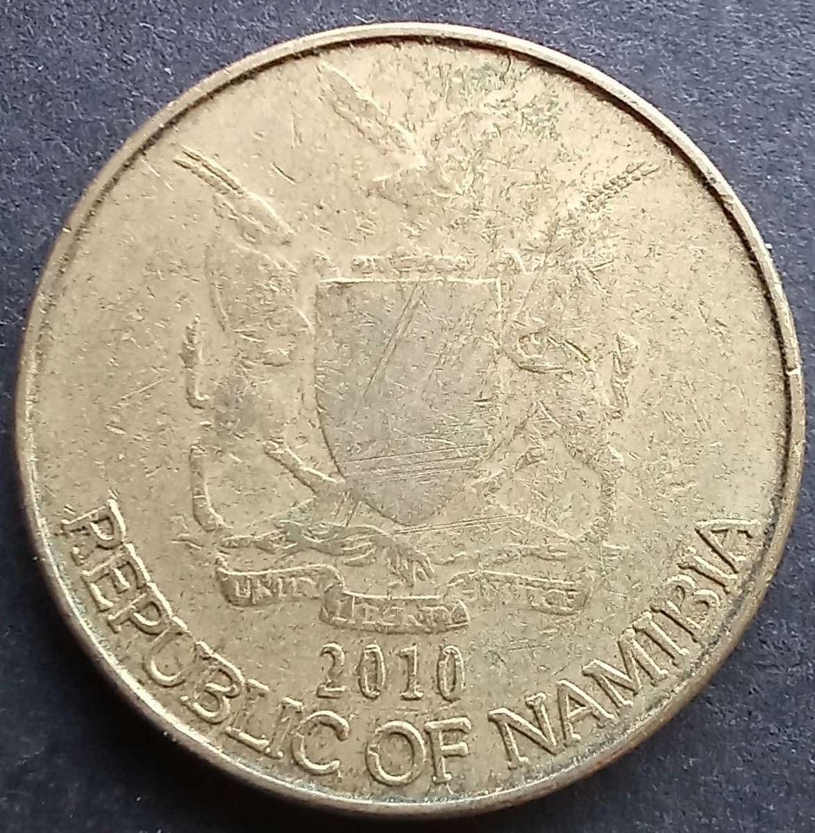 Namibia 2010 1 Dollar