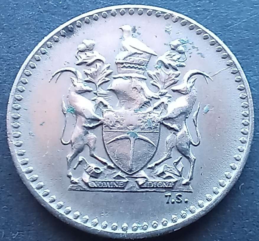 Rhodesia 1970 2 1/2 Cent