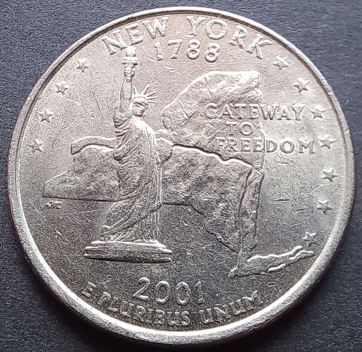 USA Quarter Dollar 2001