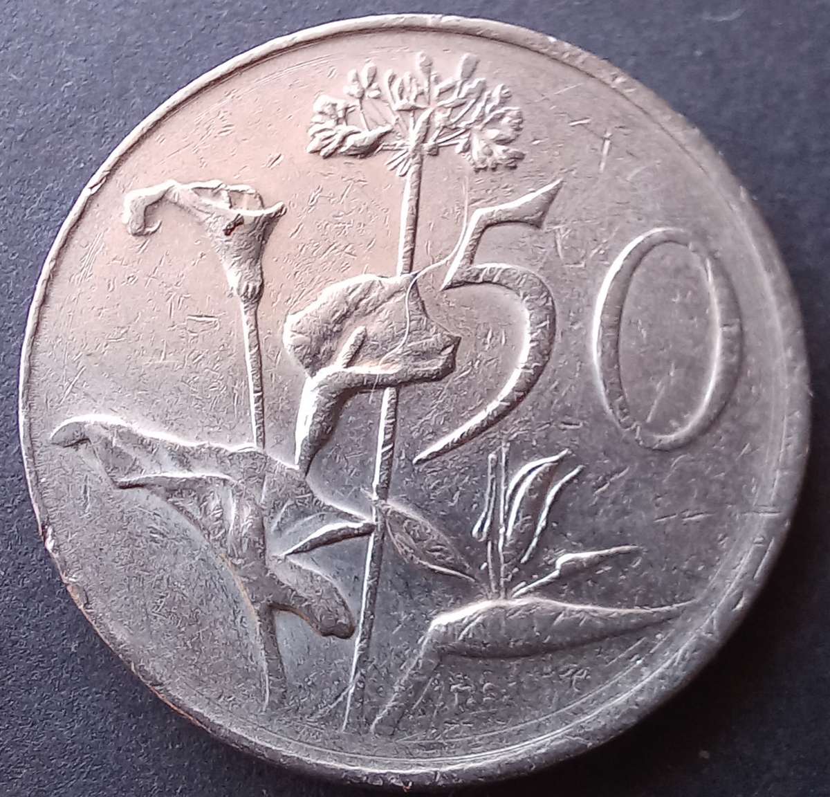 RSA 50 cent 1989