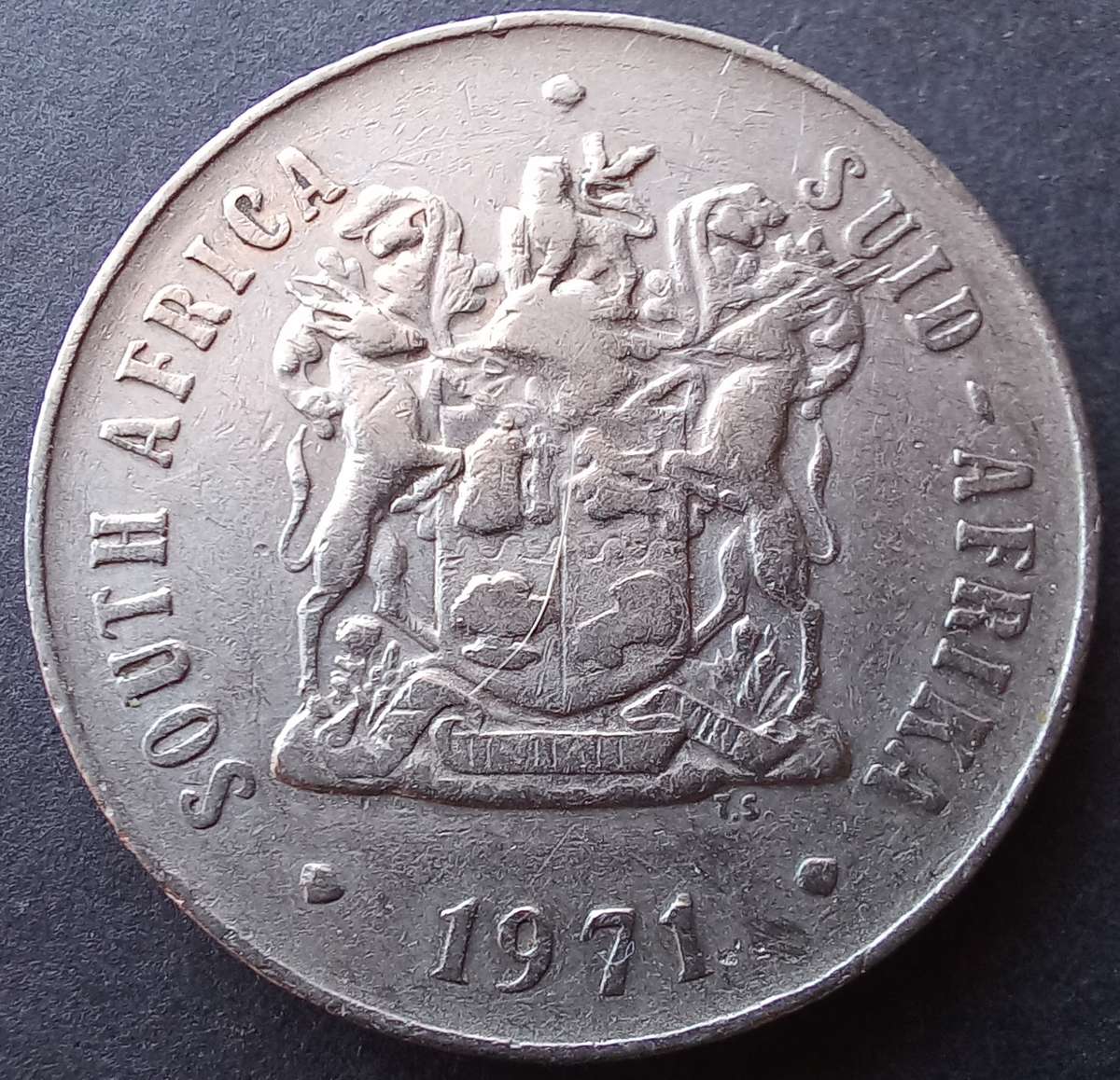 RSA 50 cent 1971