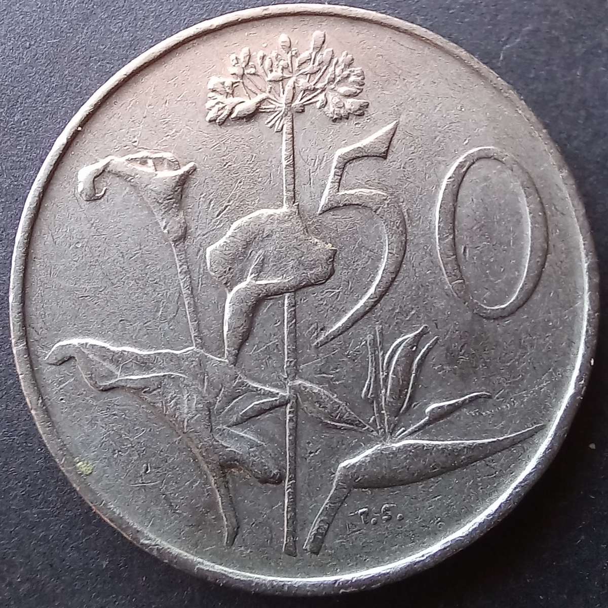 RSA 50 cent 1971