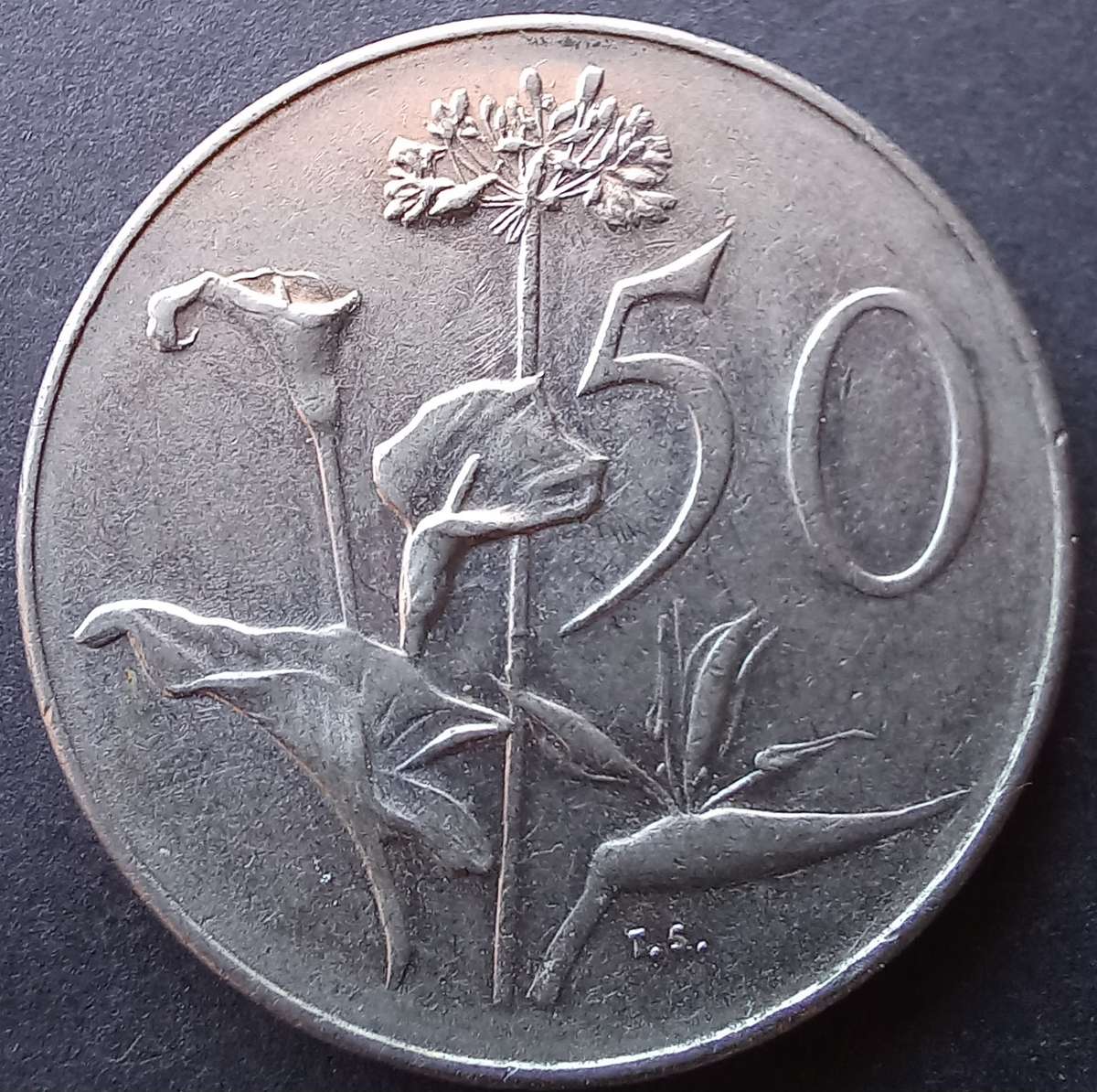 RSA 50 cent 1966 Afr